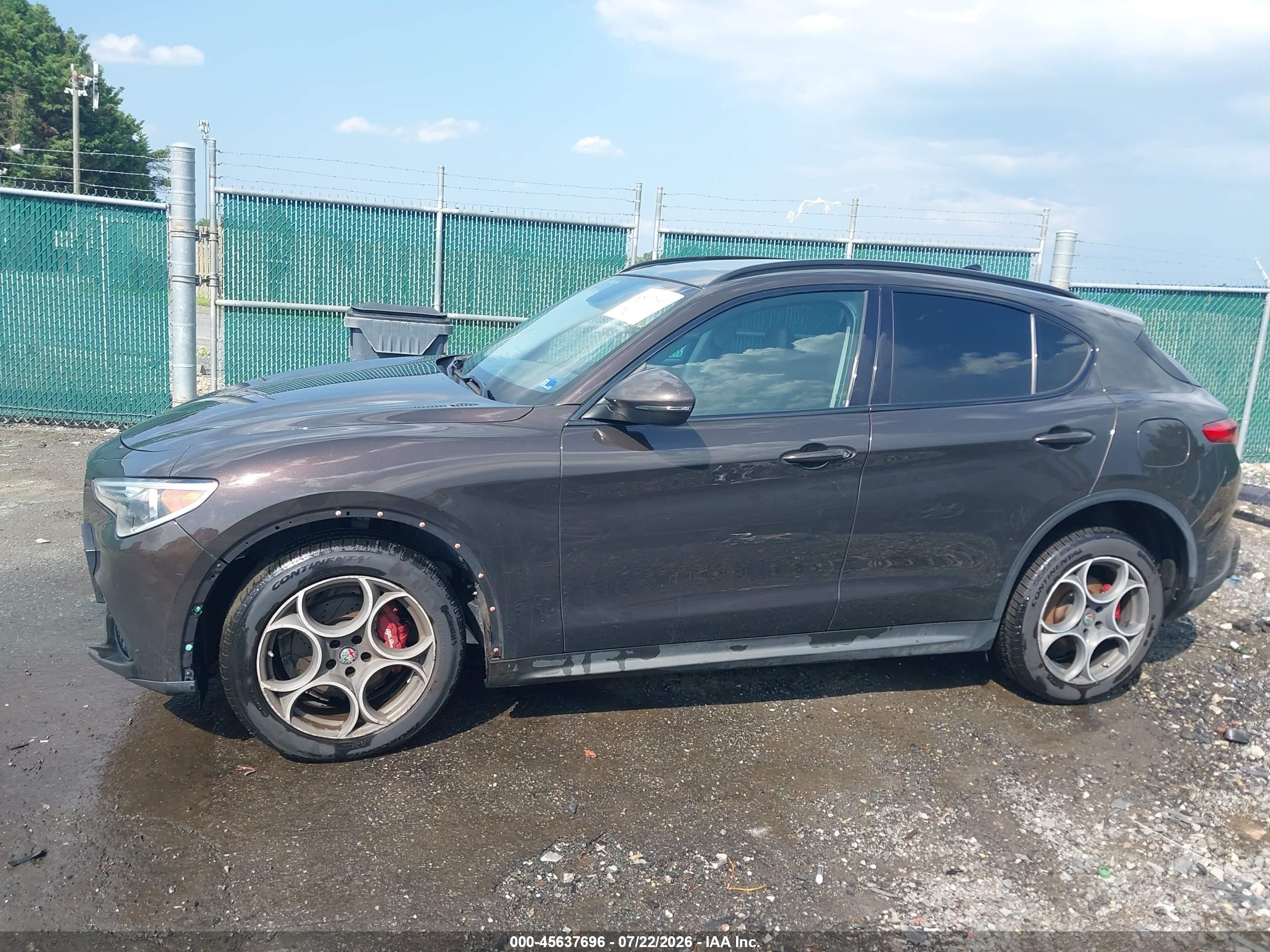 2018 ALFA ROMEO STELVIO SPORT AWD