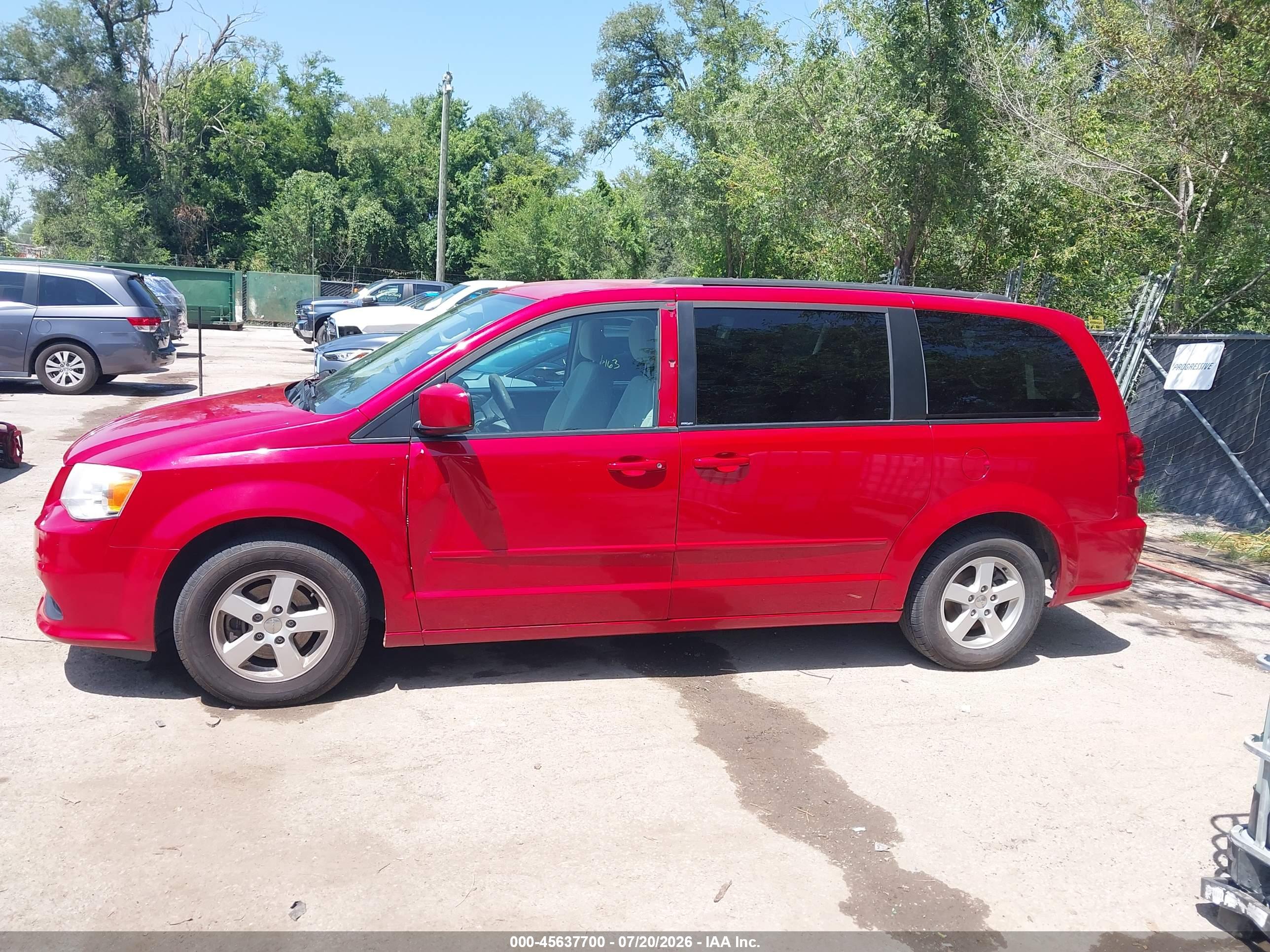 2012 DODGE GRAND CARAVAN SXT