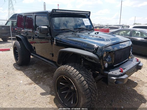 2016 JEEP WRANGLER UNLIMITED RUBICON HARD ROCK
