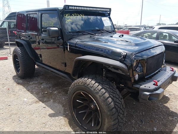 2016 JEEP WRANGLER UNLIMITED RUBICON HARD ROCK