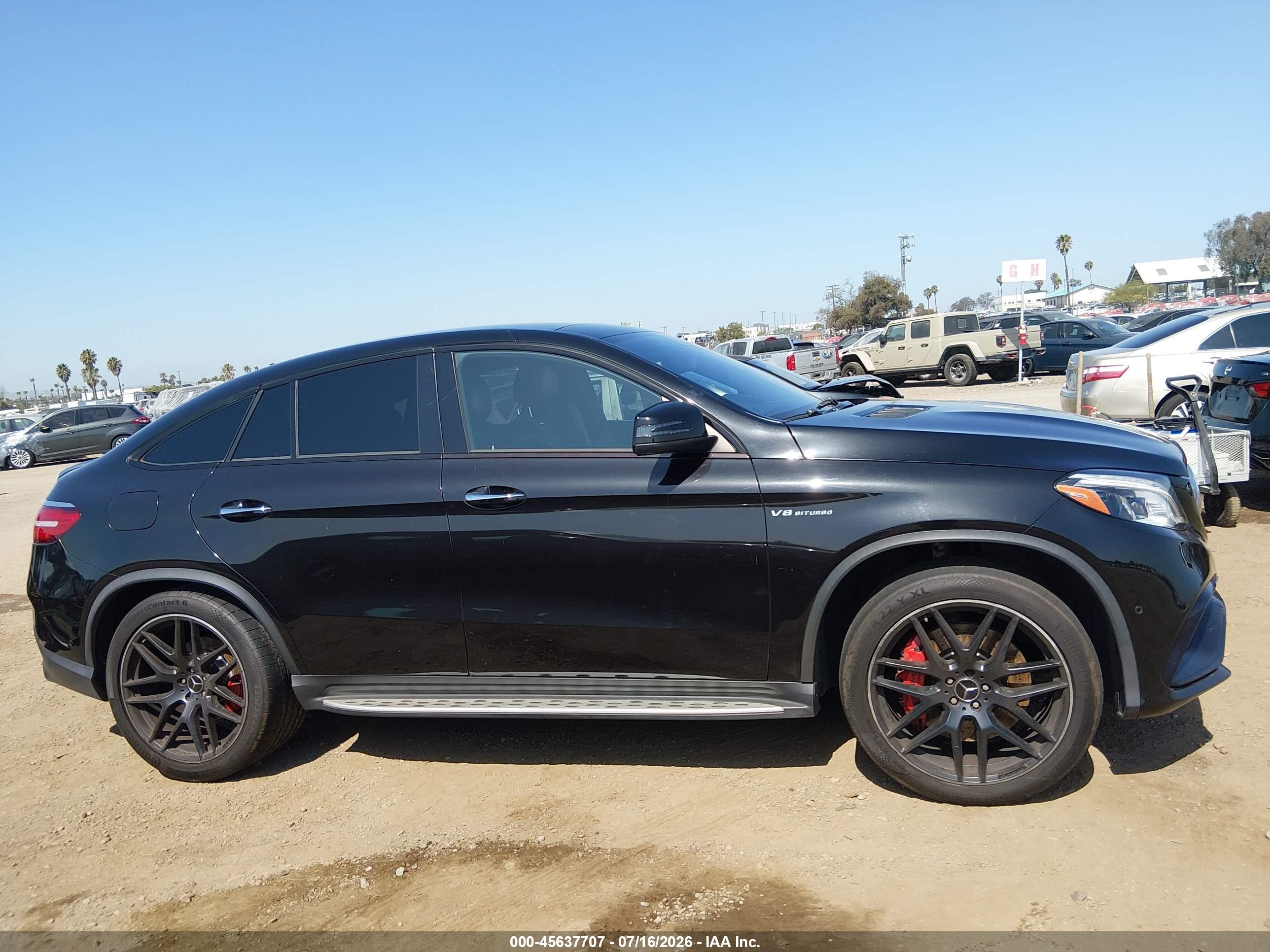 2019 MERCEDES-BENZ AMG GLE 63 COUPE S 4MATIC