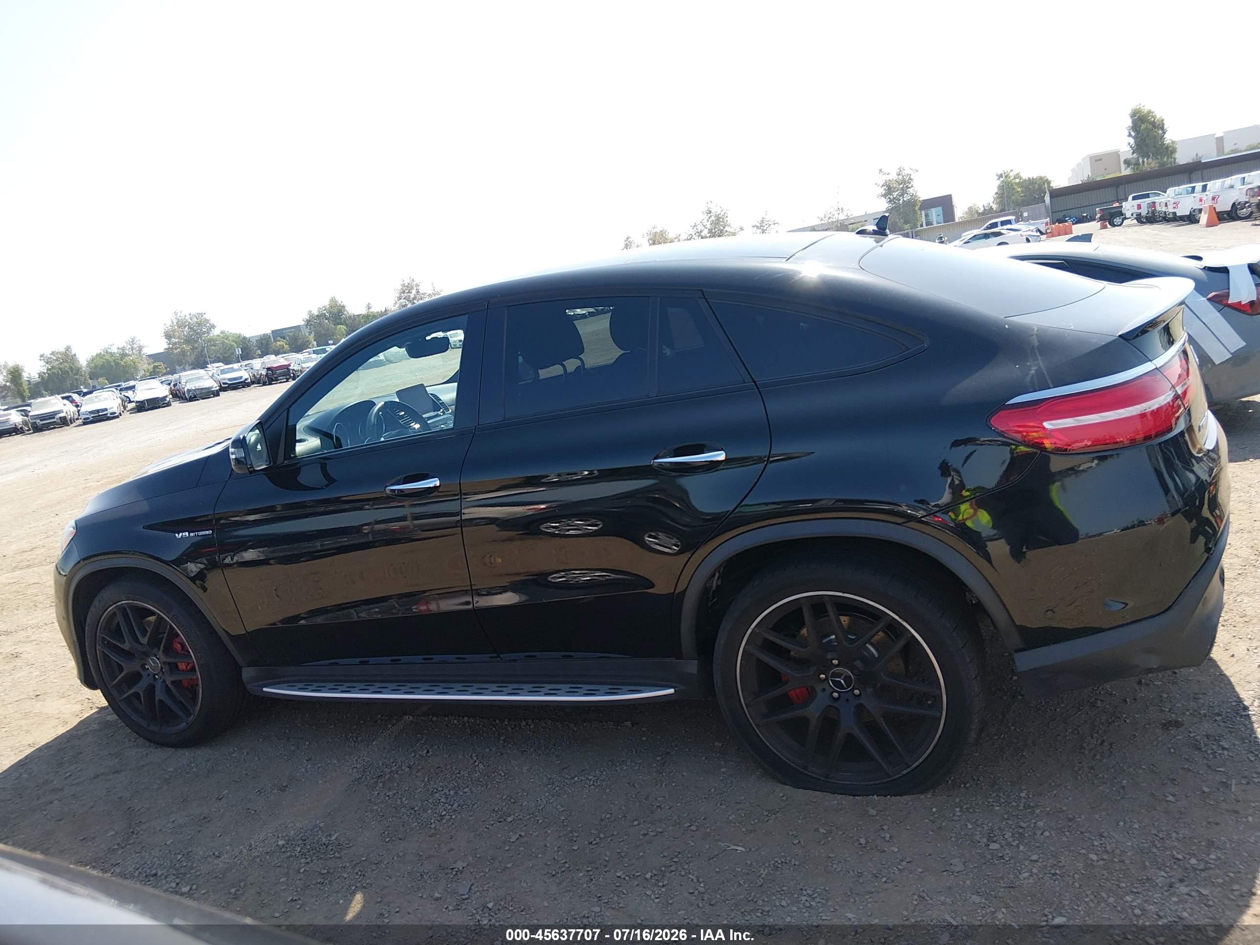 2019 MERCEDES-BENZ AMG GLE 63 COUPE S 4MATIC