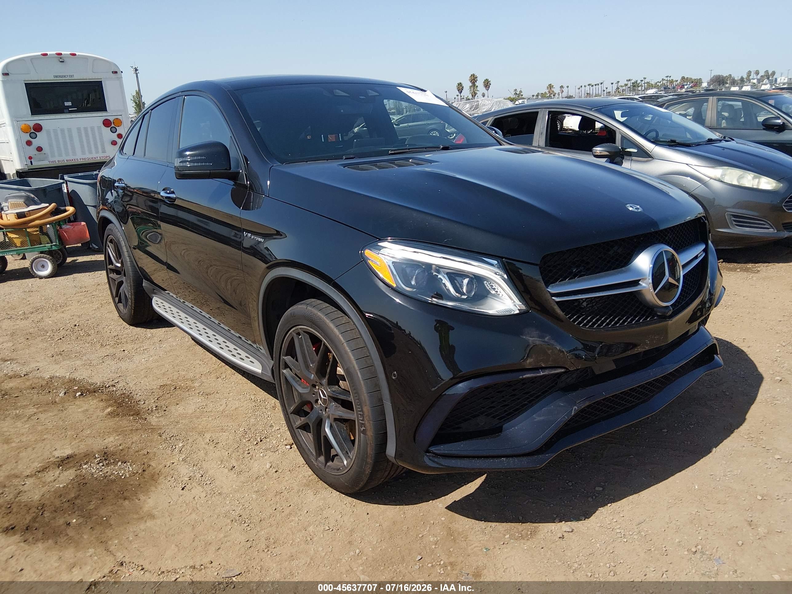 2019 MERCEDES-BENZ AMG GLE 63 COUPE S 4MATIC