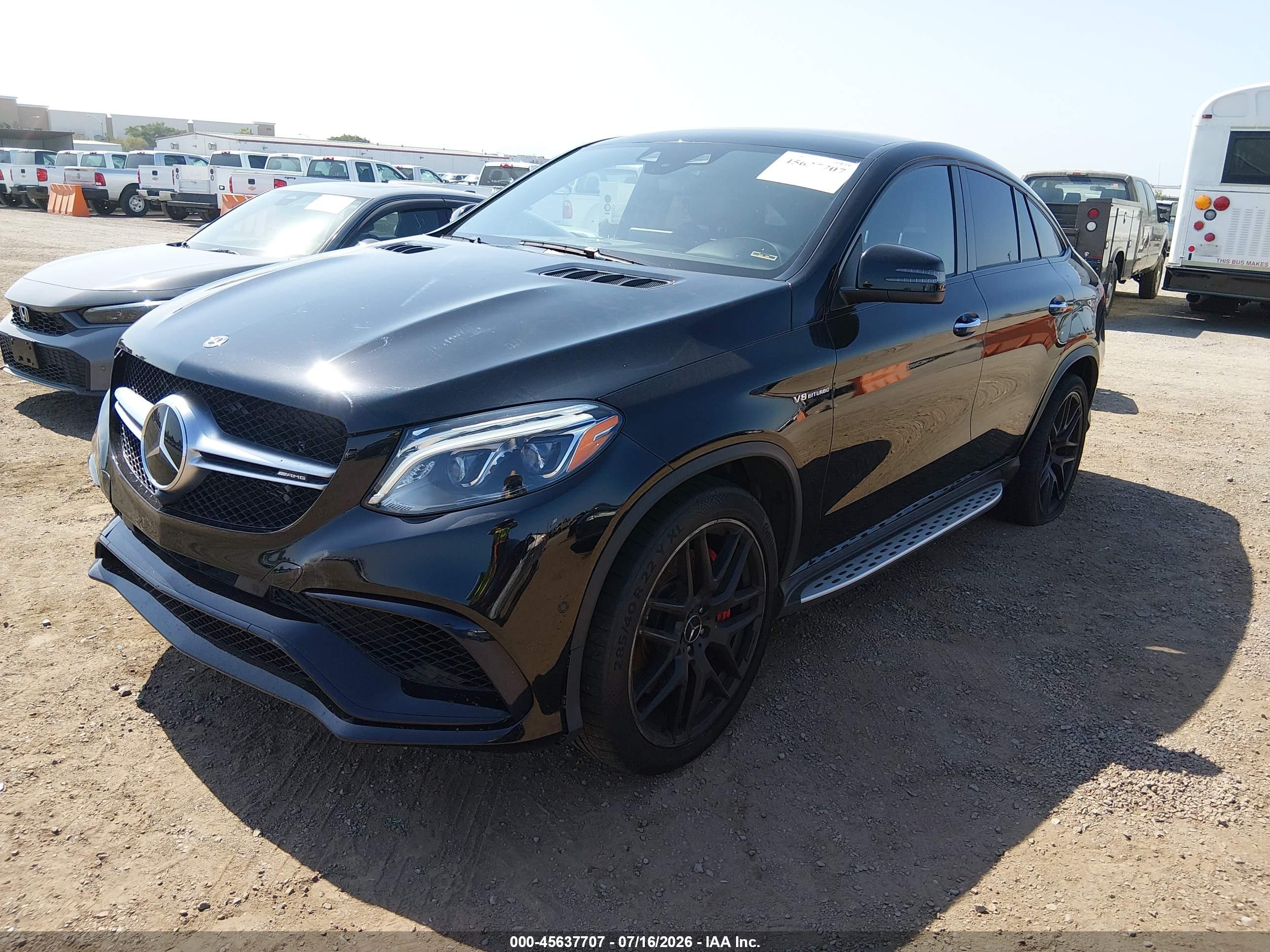 2019 MERCEDES-BENZ AMG GLE 63 COUPE S 4MATIC