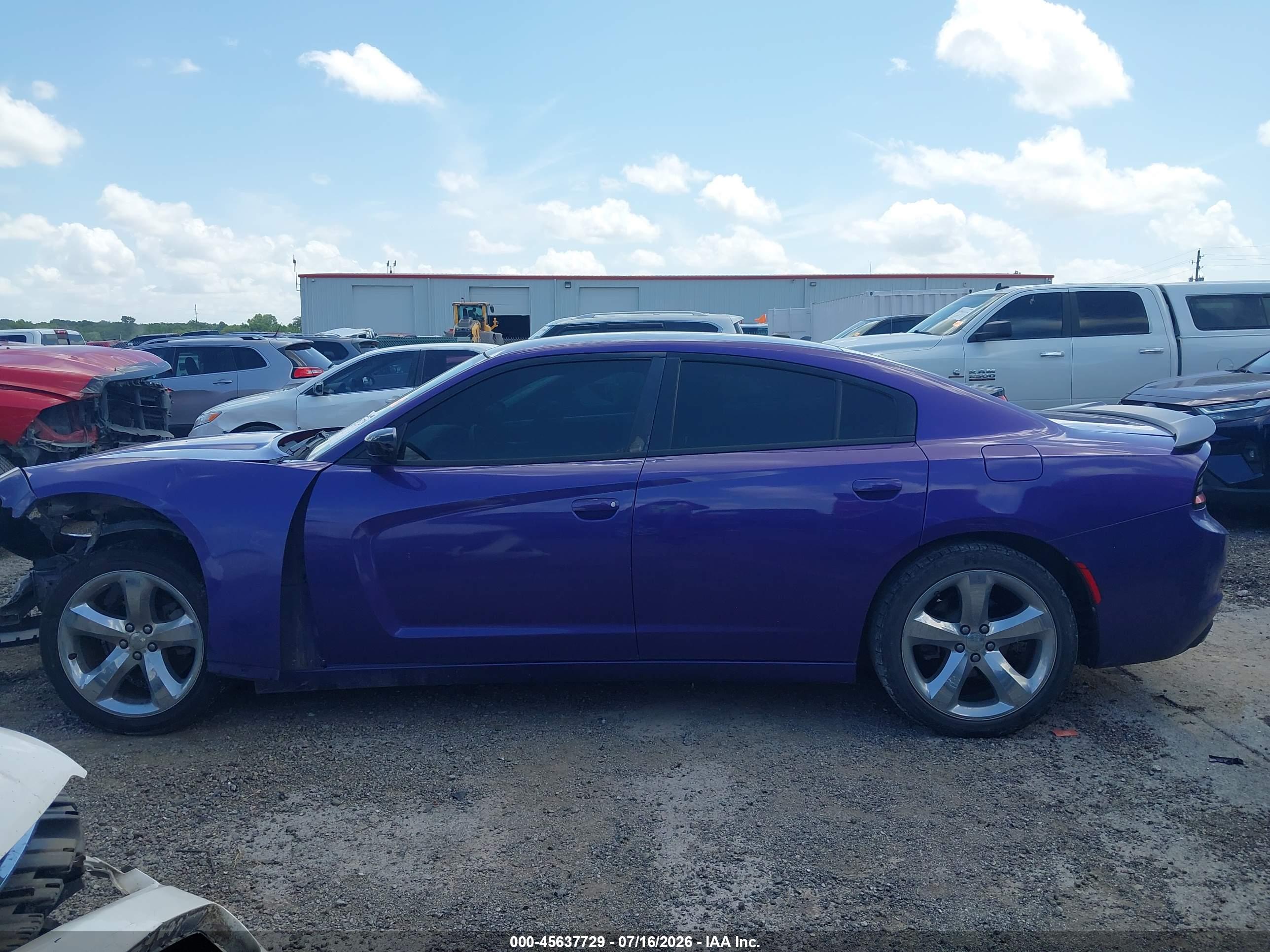 2018 DODGE CHARGER SXT RWD