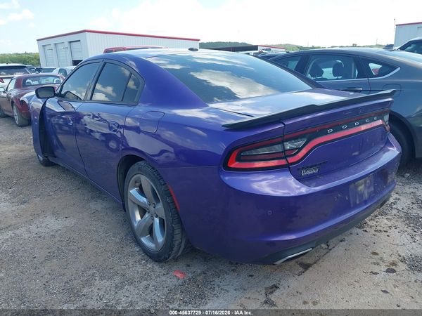 2018 DODGE CHARGER SXT RWD