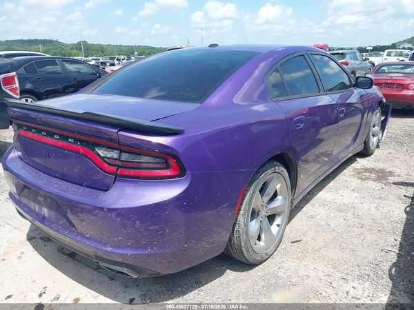 2018 DODGE CHARGER SXT RWD