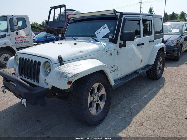 2016 JEEP WRANGLER UNLIMITED SAHARA