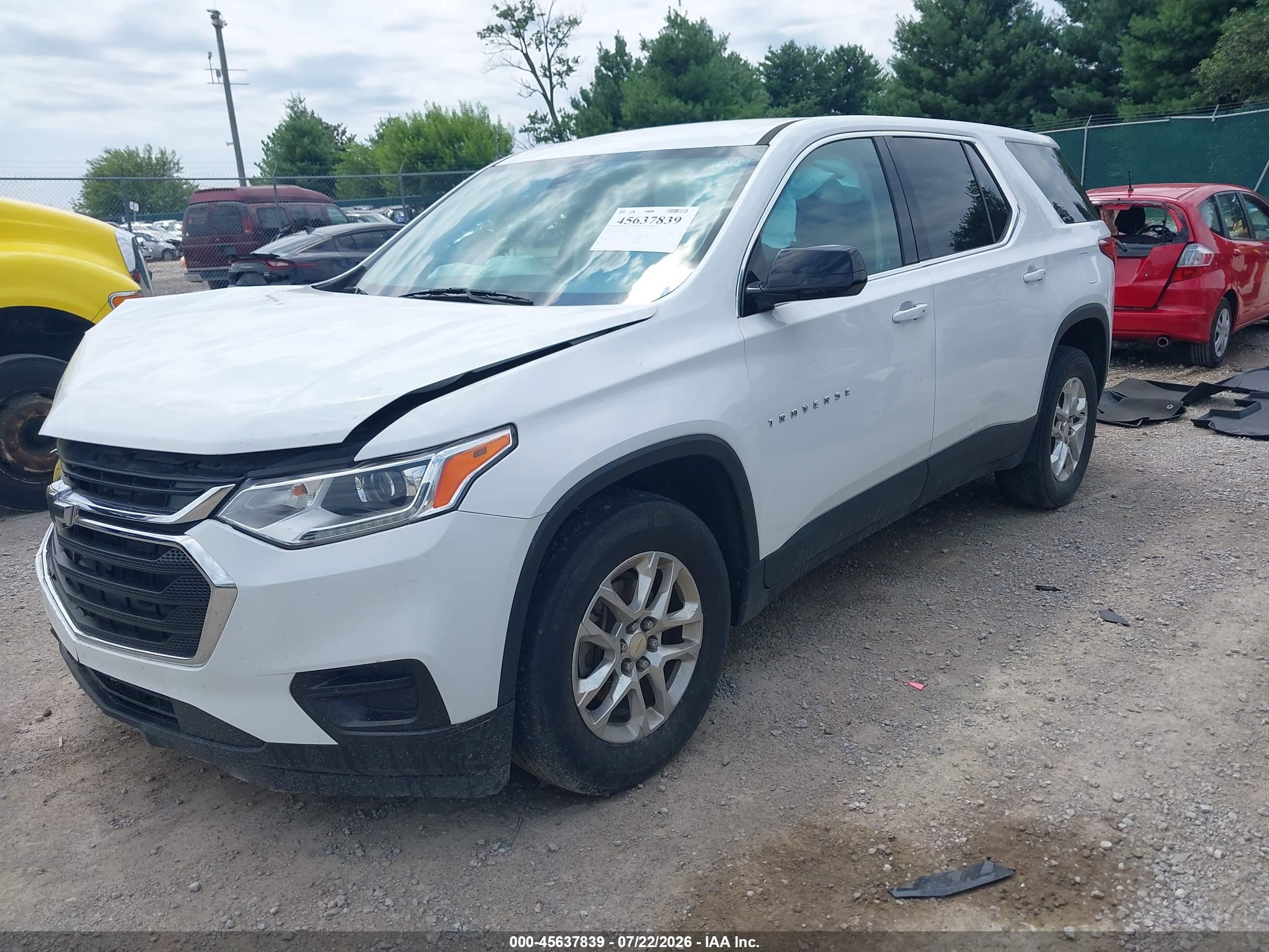 2020 CHEVROLET TRAVERSE FWD LS — I2