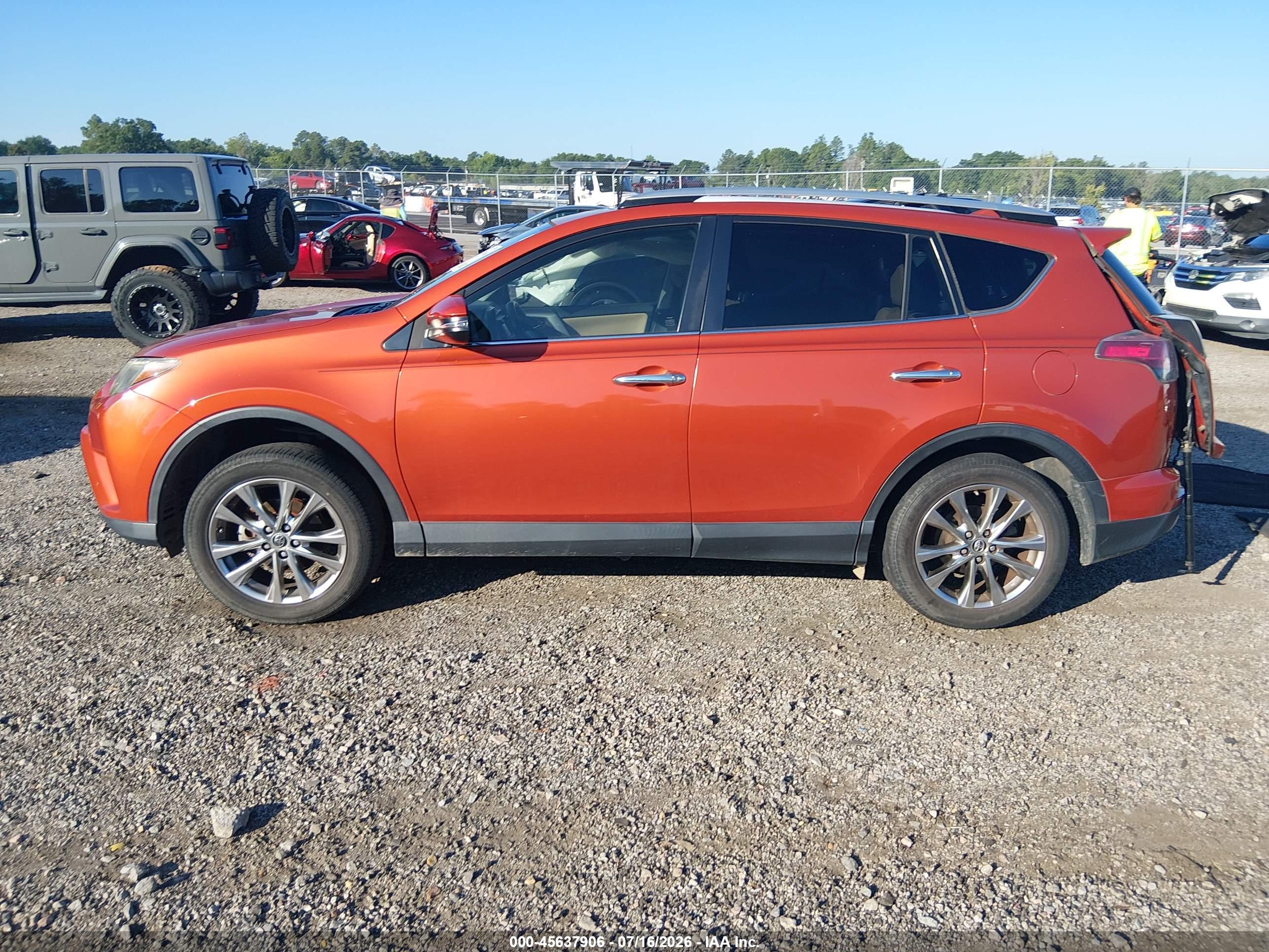 2016 TOYOTA RAV4 LIMITED