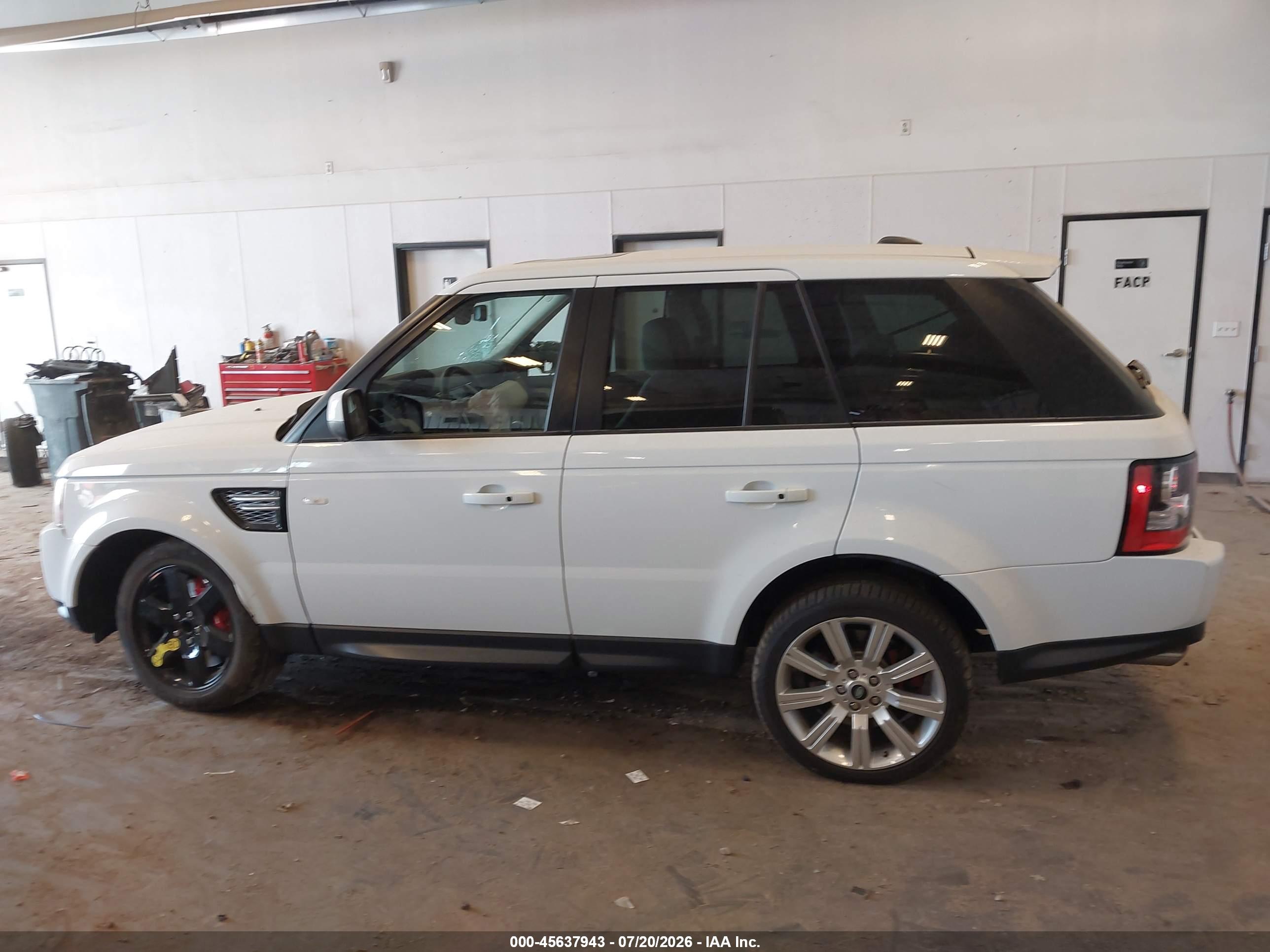 2013 LAND ROVER RANGE ROVER SPORT SUPERCHARGED