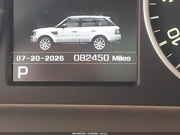 2013 LAND ROVER RANGE ROVER SPORT SUPERCHARGED