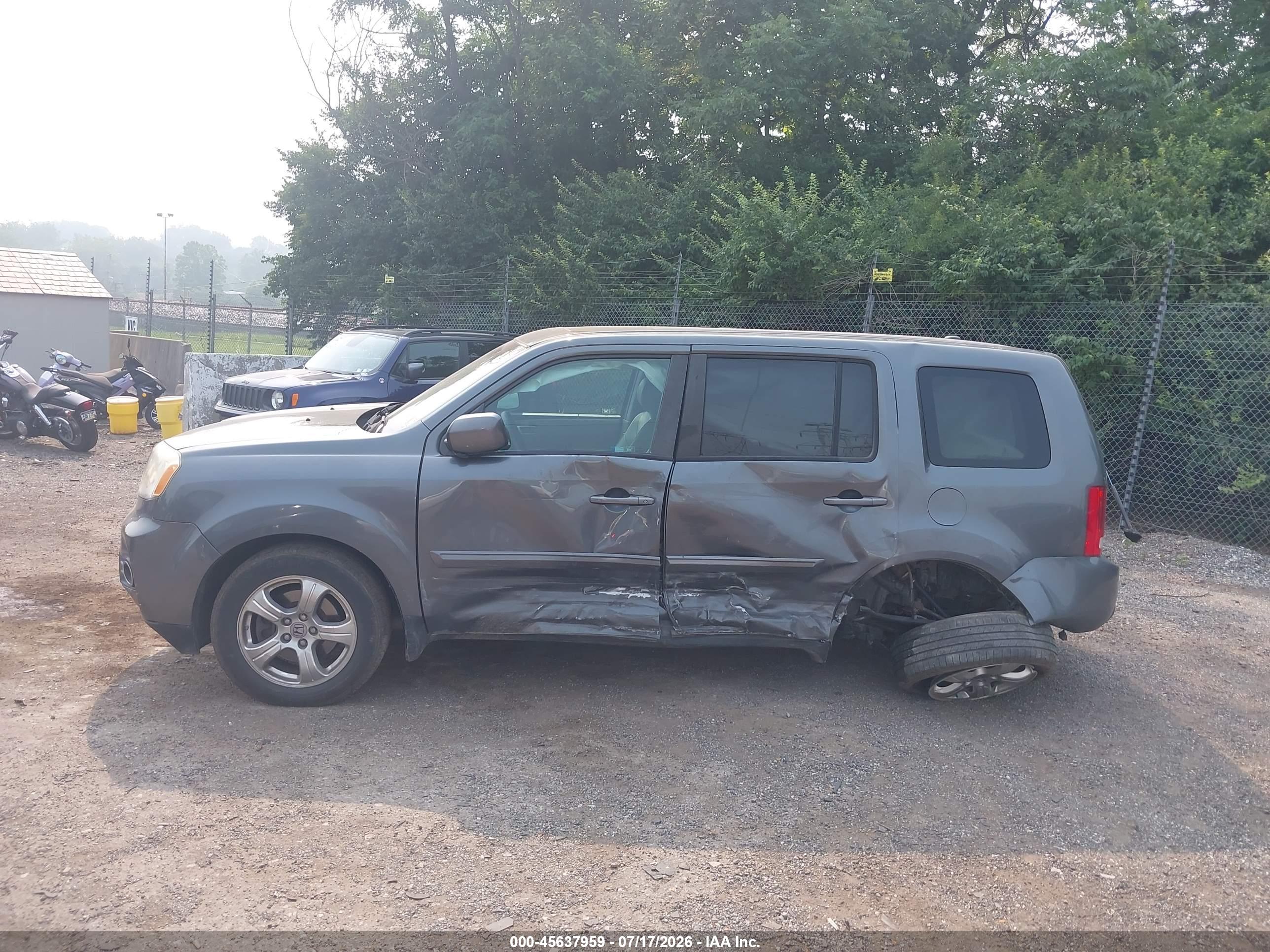 2012 HONDA PILOT EX-L