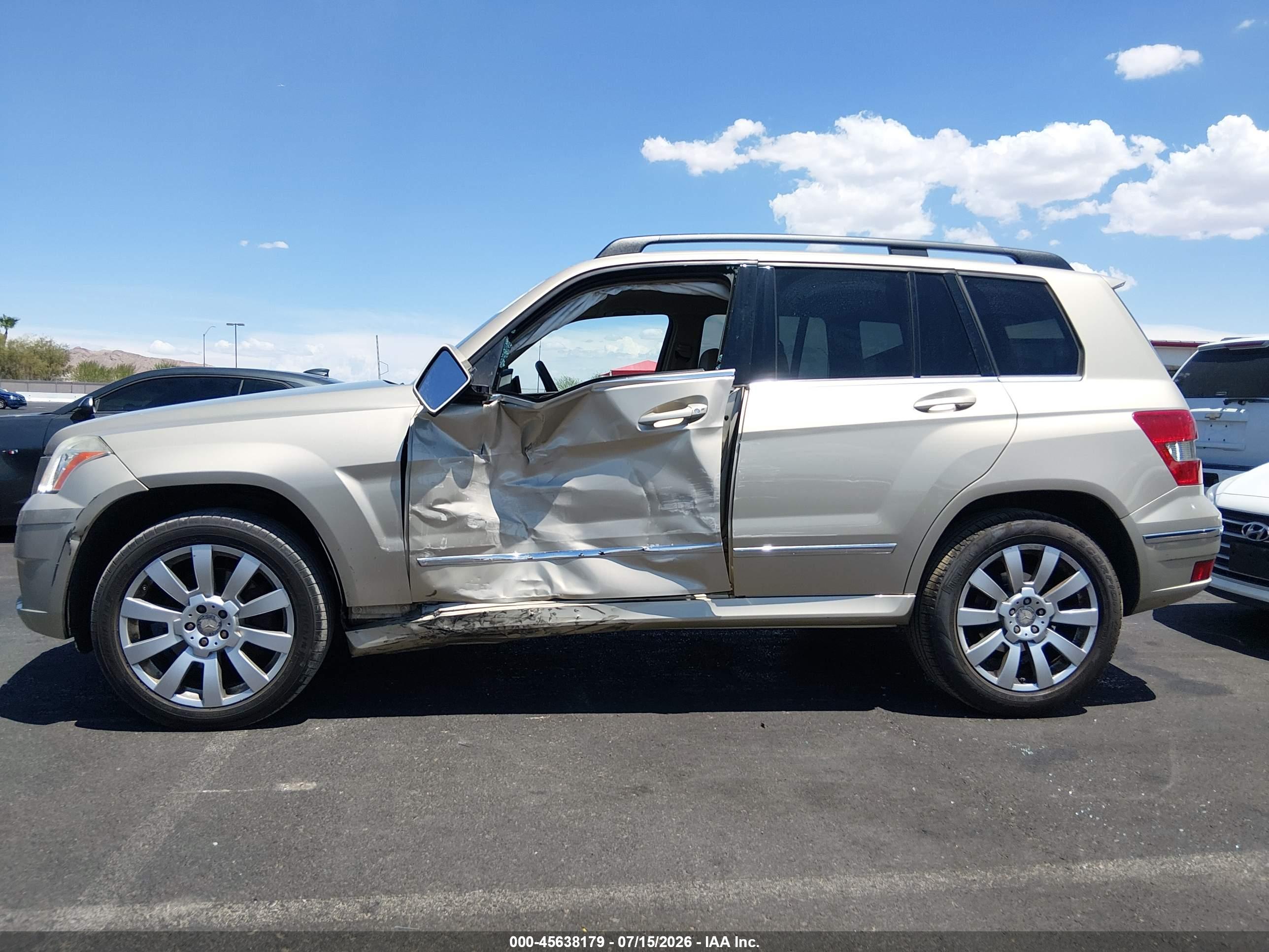 2012 MERCEDES-BENZ GLK 350 4MATIC