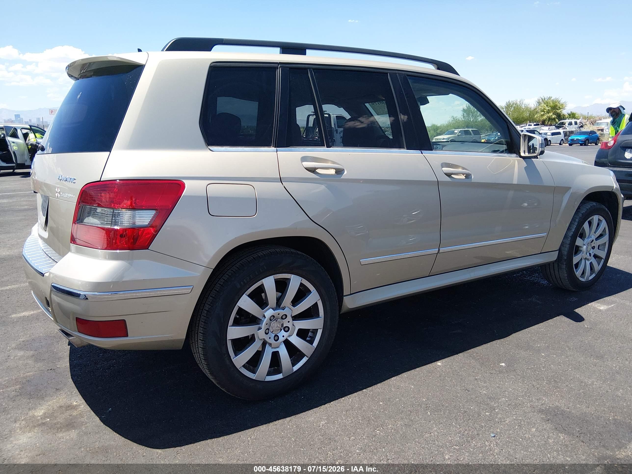2012 MERCEDES-BENZ GLK 350 4MATIC
