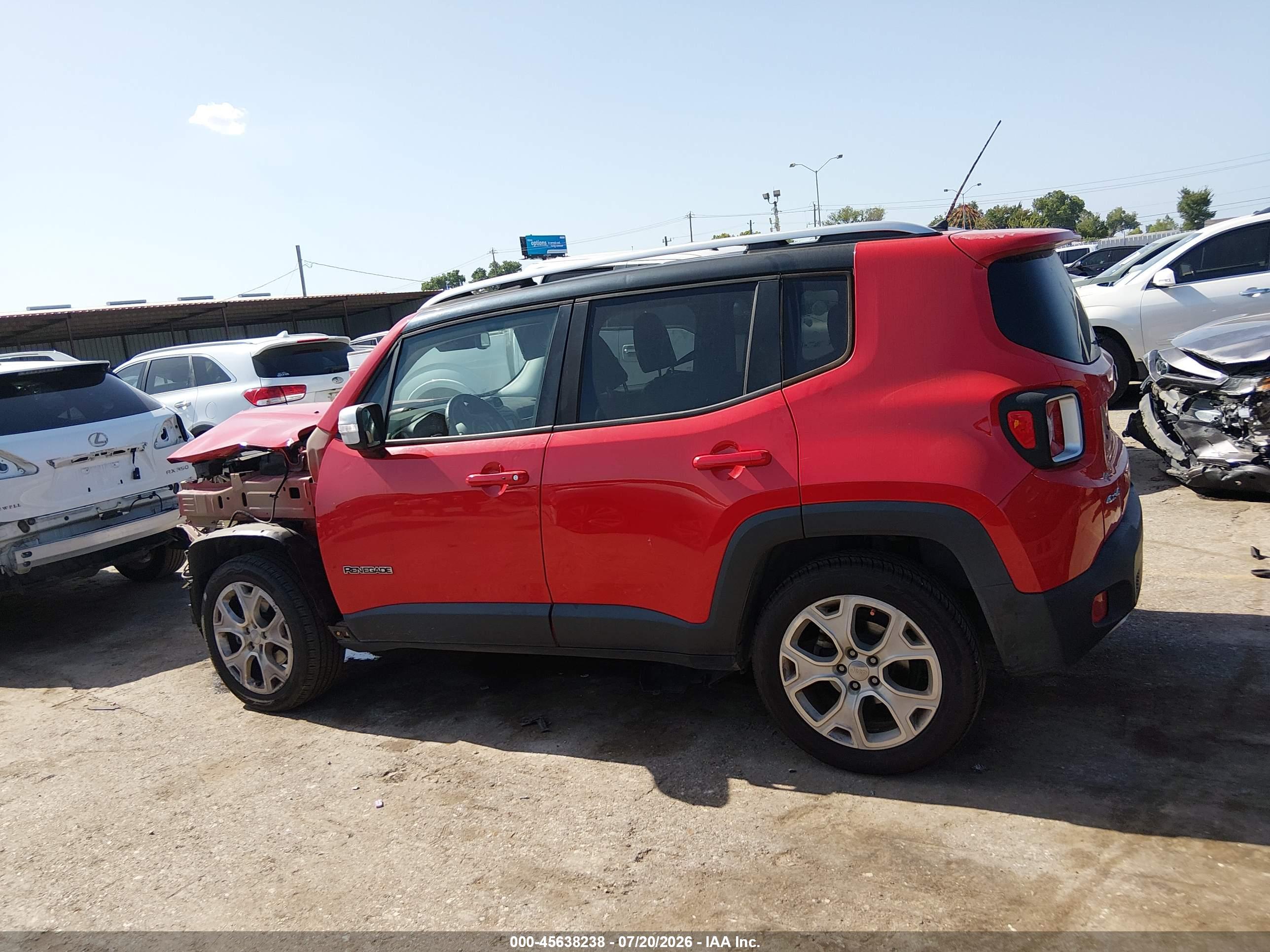 2016 JEEP RENEGADE LIMITED