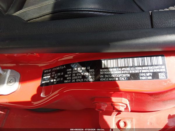 2016 JEEP RENEGADE LIMITED
