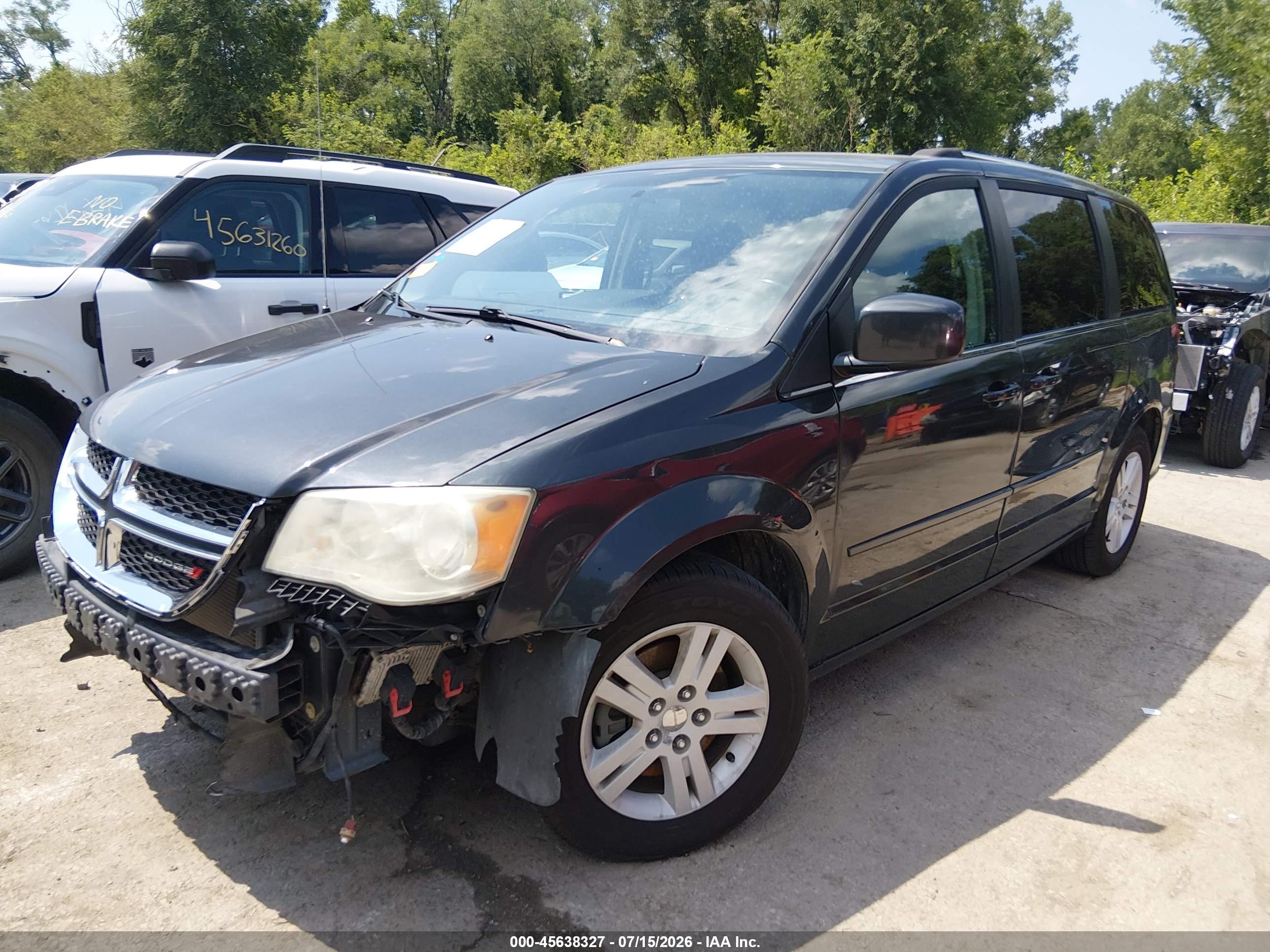 2012 DODGE GRAND CARAVAN CREW — I2