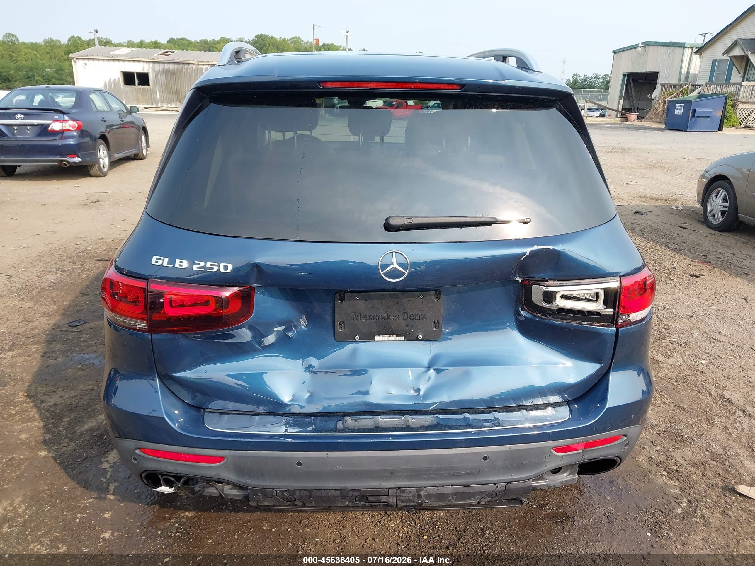 2021 MERCEDES-BENZ GLB 250 GLB250