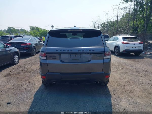 2017 LAND ROVER RANGE ROVER SPORT 3.0L V6 SUPERCHARGED HSE