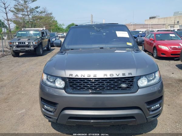 2017 LAND ROVER RANGE ROVER SPORT 3.0L V6 SUPERCHARGED HSE