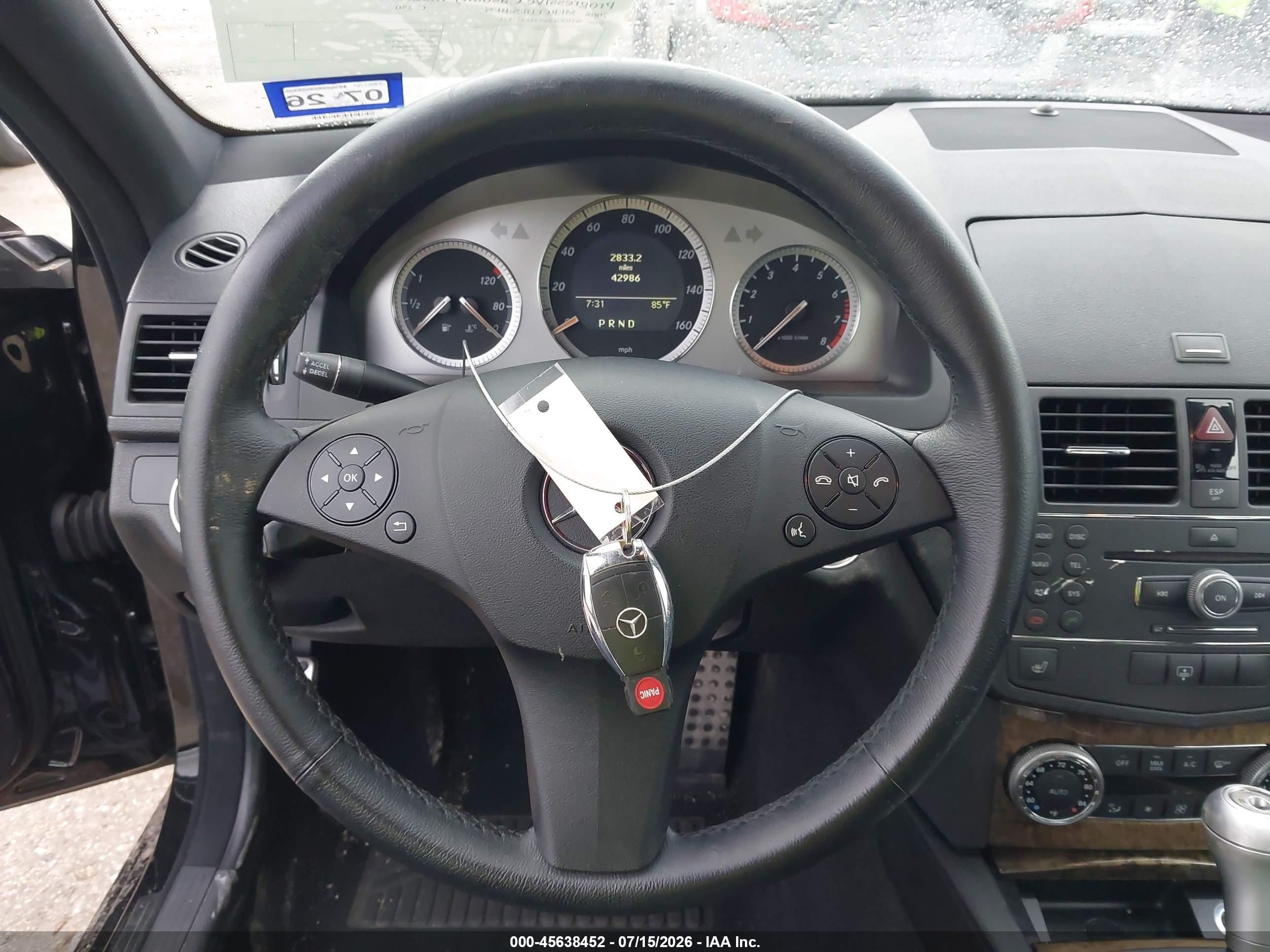 2008 MERCEDES-BENZ C 350 C350