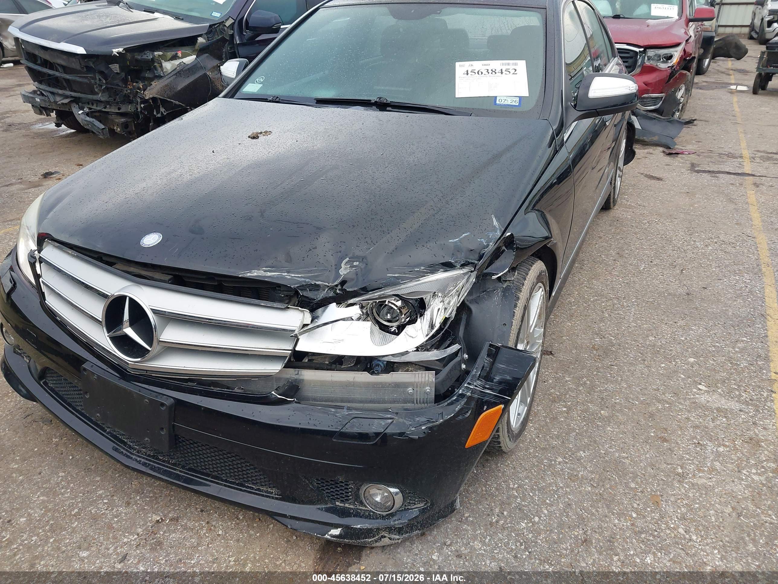 2008 MERCEDES-BENZ C 350 C350