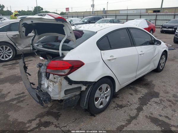 2018 KIA FORTE LX