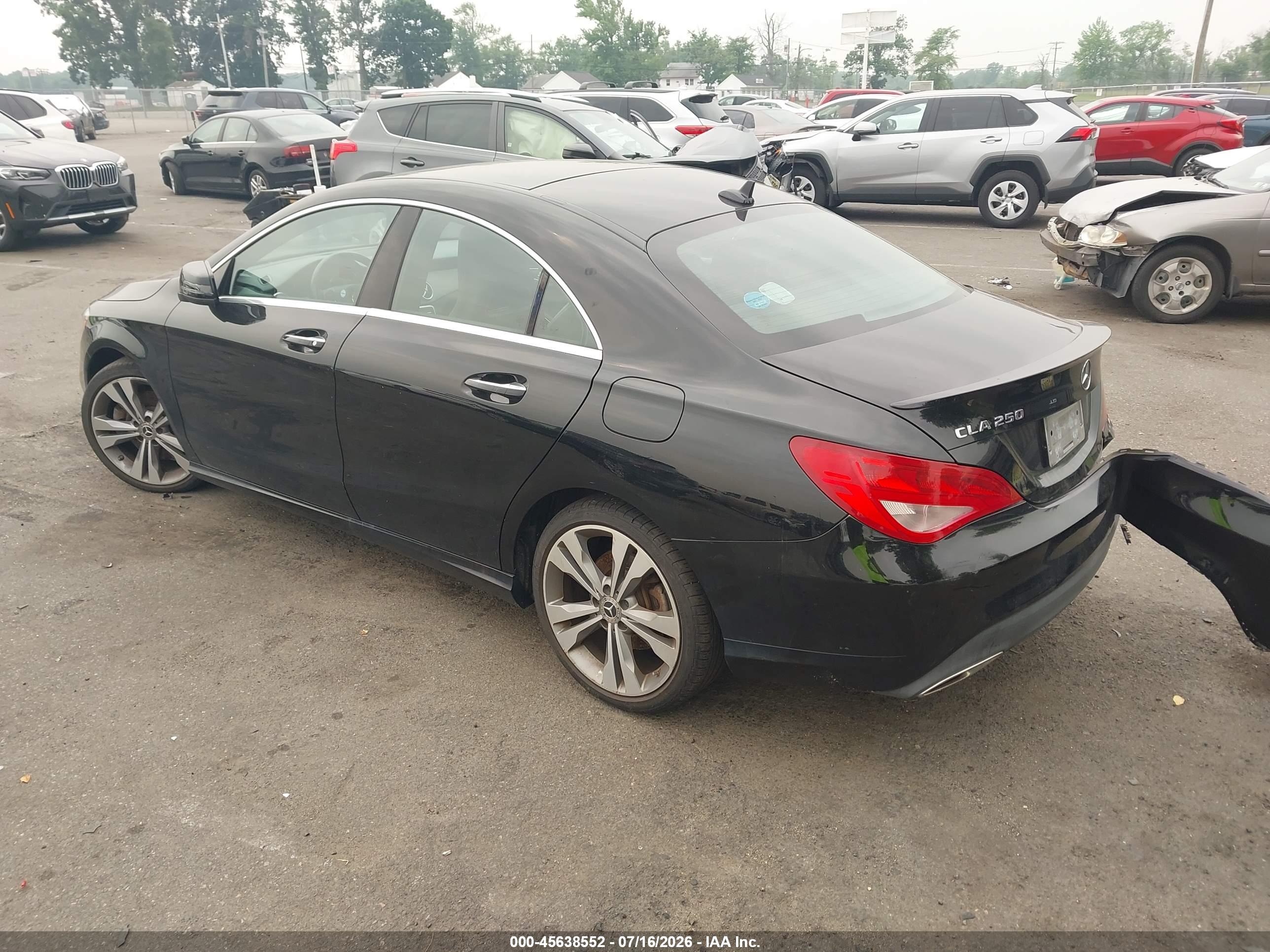 2019 MERCEDES-BENZ CLA 250 4MATIC