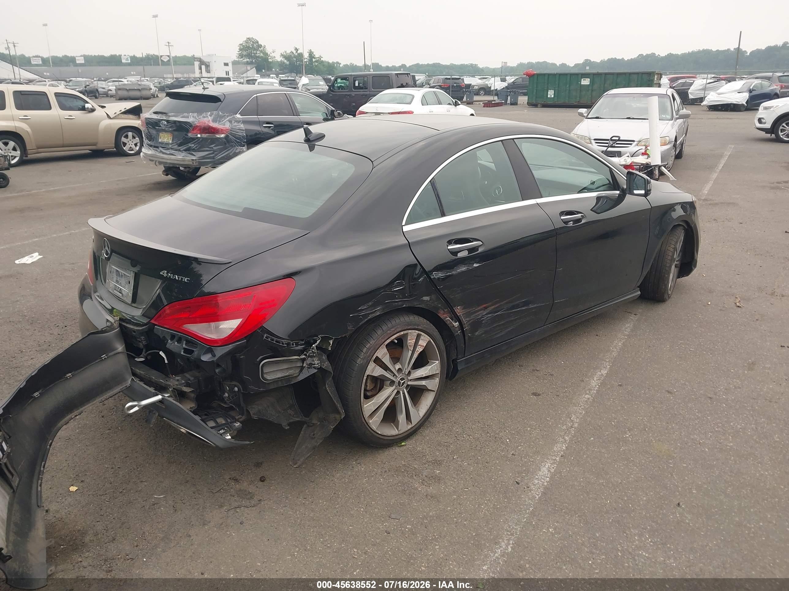 2019 MERCEDES-BENZ CLA 250 4MATIC