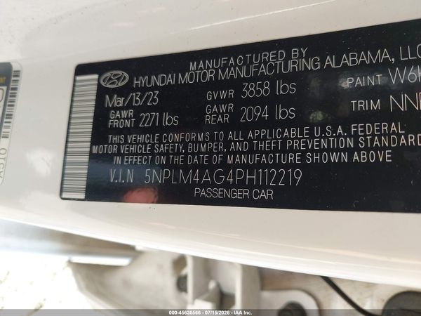 2023 HYUNDAI ELANTRA SEL