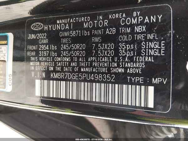 2023 HYUNDAI PALISADE CALLIGRAPHY