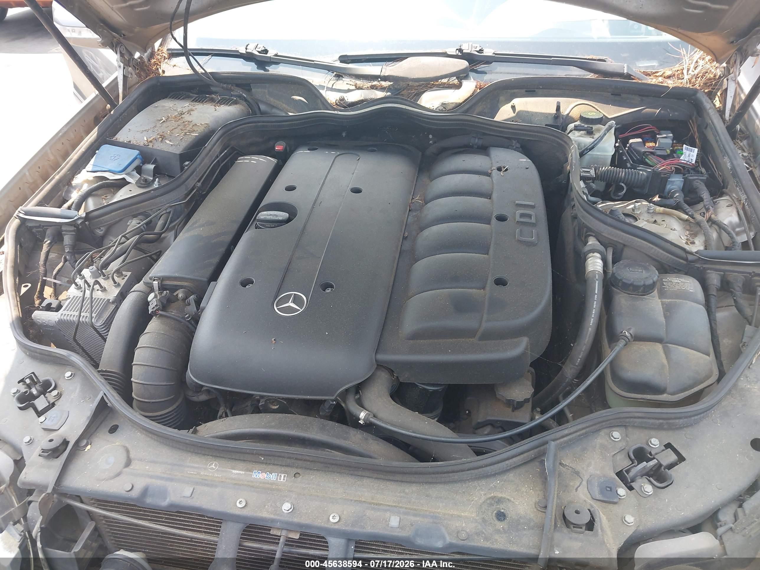 2005 MERCEDES-BENZ E E320 CDI (W)