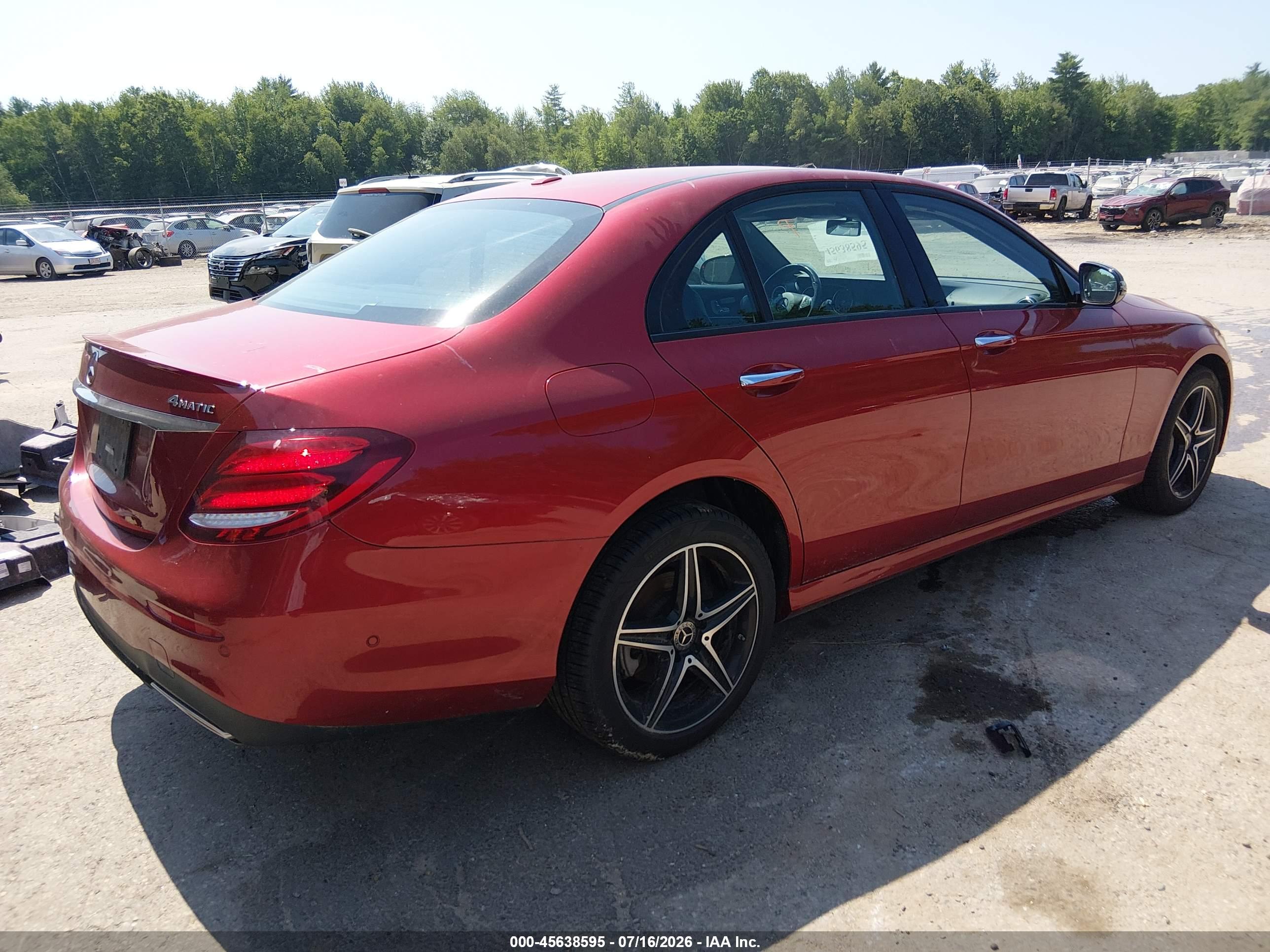 2018 MERCEDES-BENZ E 300 4MATIC