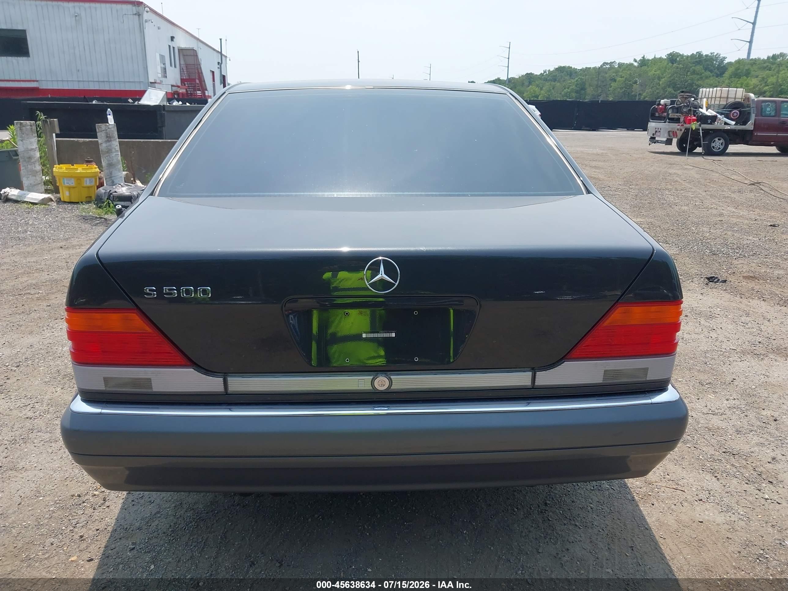 1996 MERCEDES-BENZ S S500 140