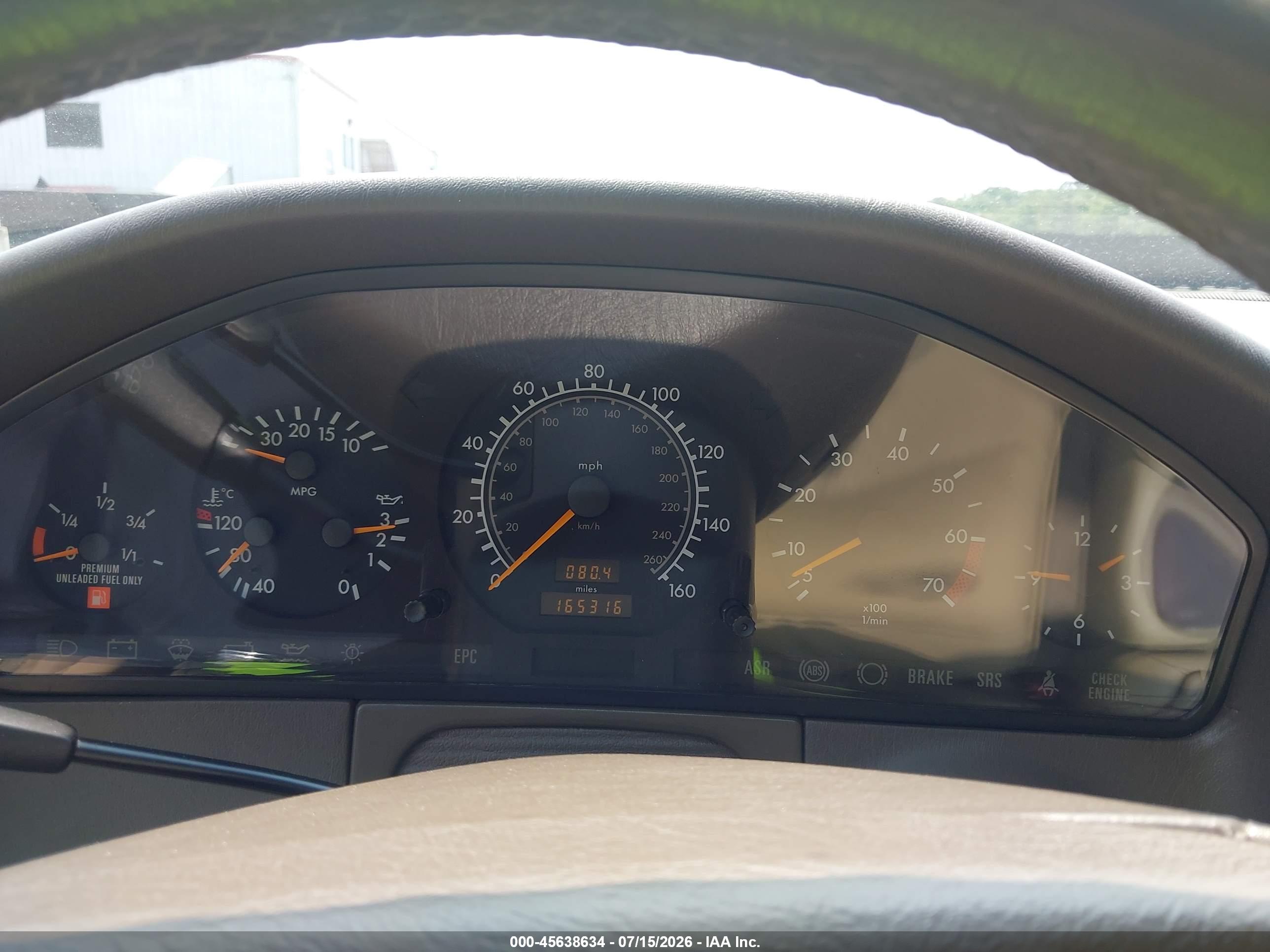 1996 MERCEDES-BENZ S S500 140