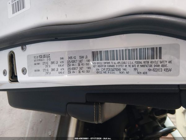 2016 JEEP CHEROKEE LATITUDE