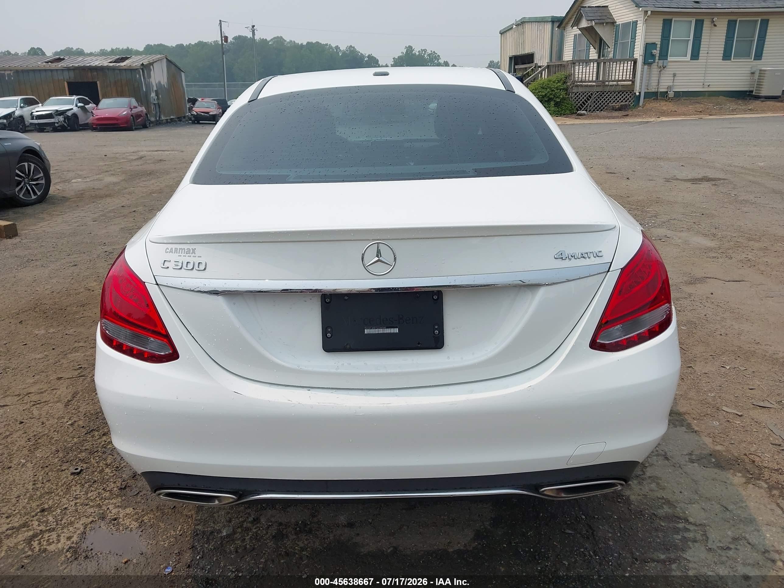 2018 MERCEDES-BENZ C 300 4MATIC
