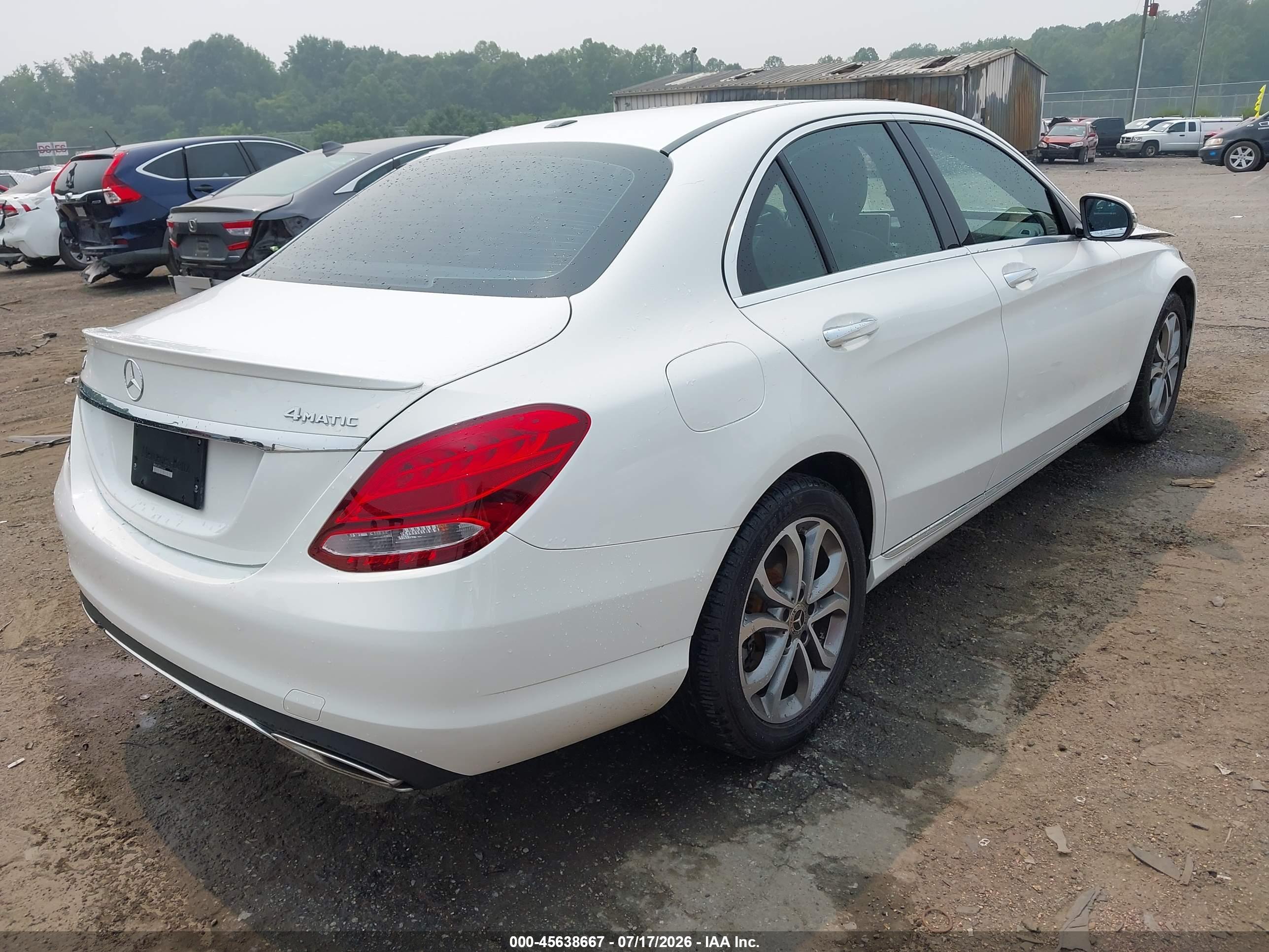 2018 MERCEDES-BENZ C 300 4MATIC
