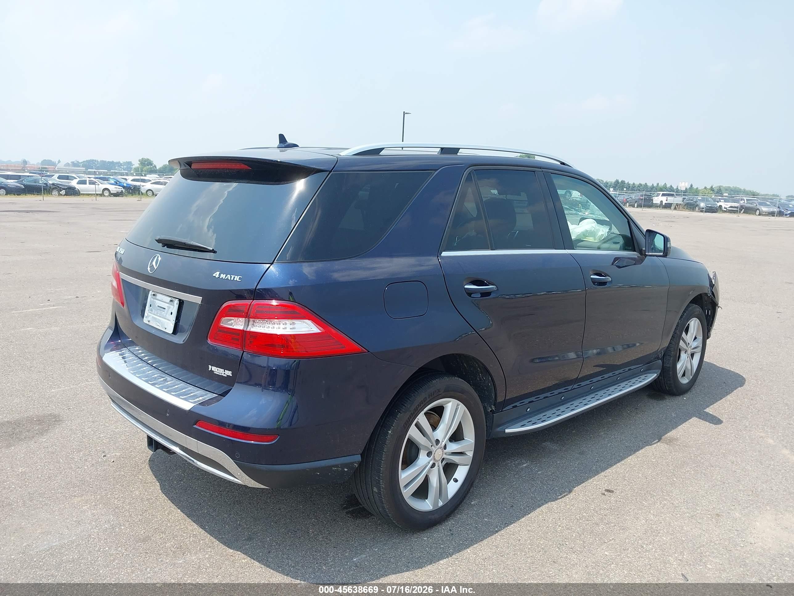 2014 MERCEDES-BENZ ML 350 4MATIC