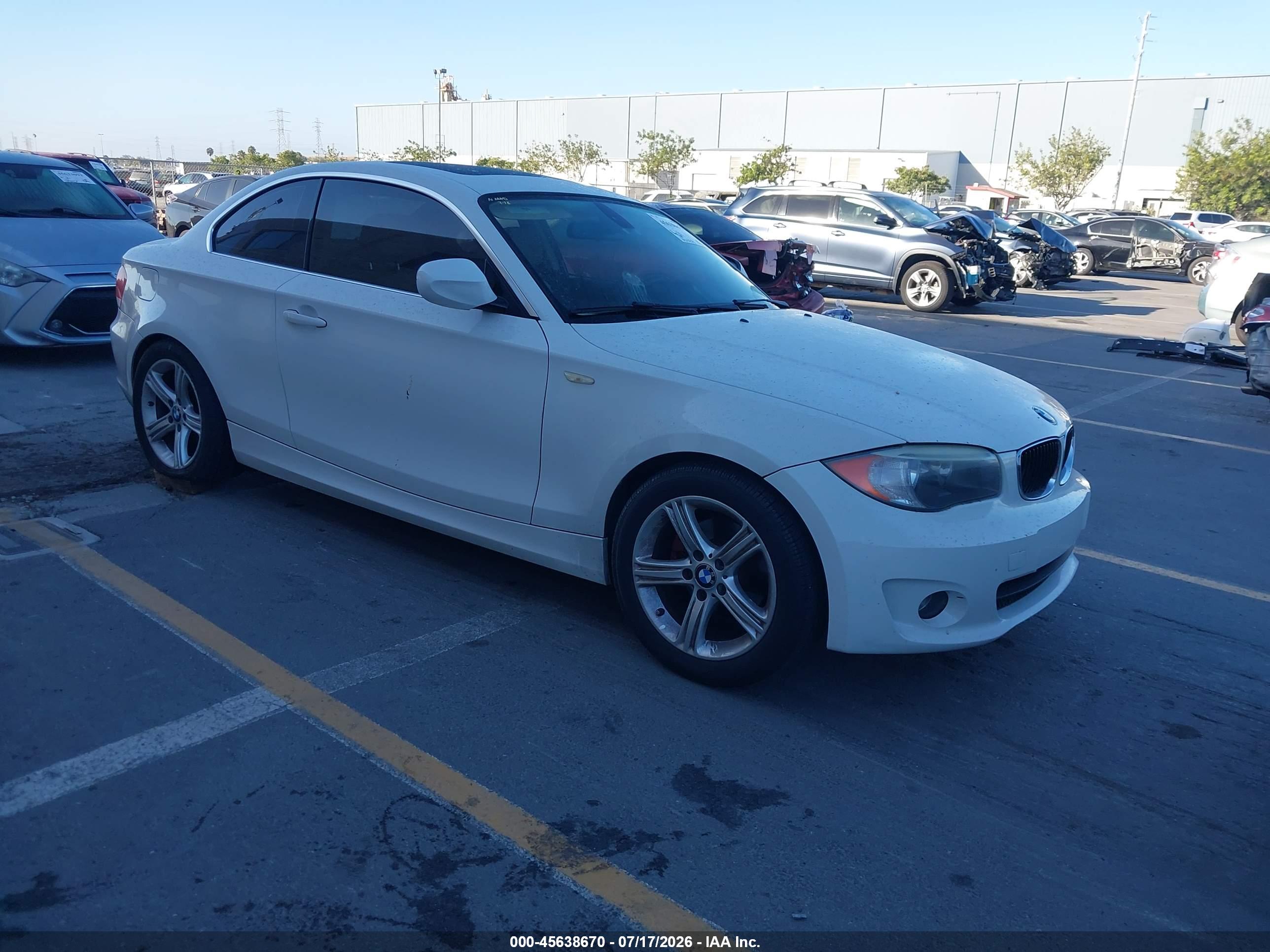 2013 BMW 128I