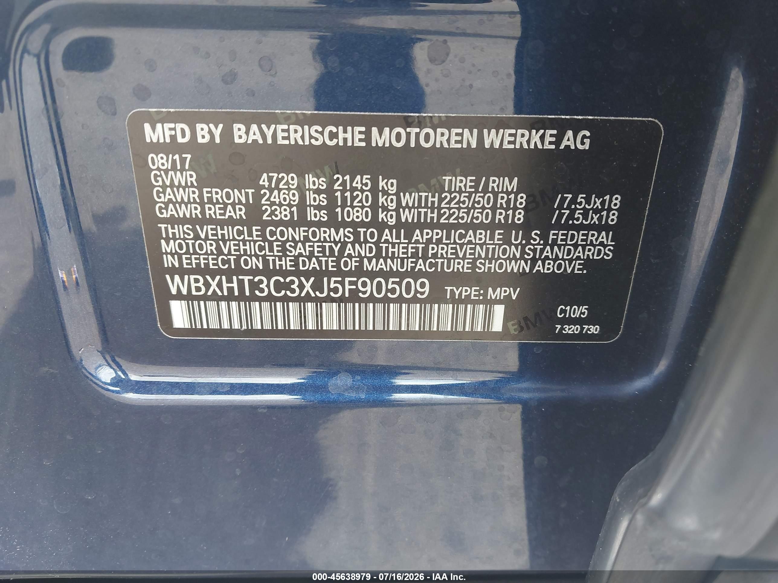 2018 BMW X1 XDRIVE28I