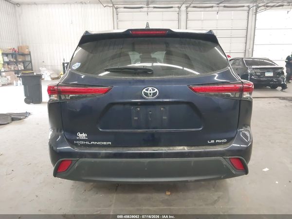 2022 TOYOTA HIGHLANDER LE