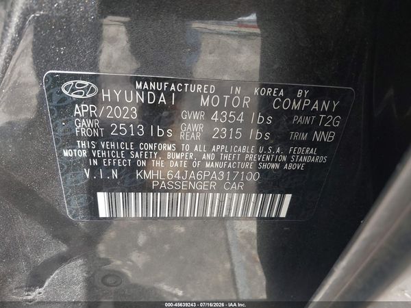 2023 HYUNDAI SONATA SEL