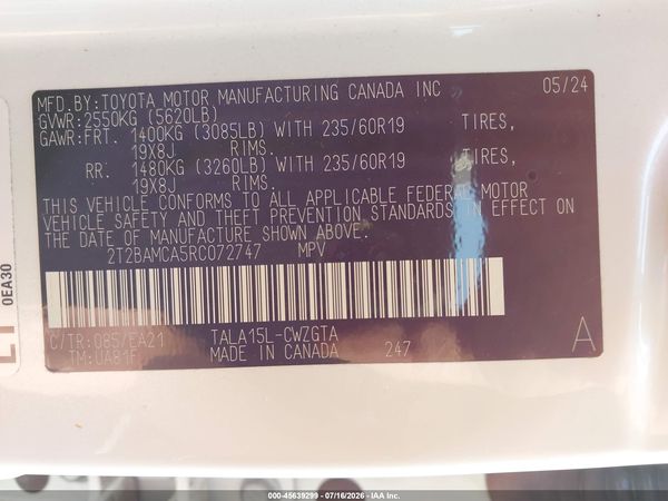 2024 LEXUS RX 350 PREMIUM