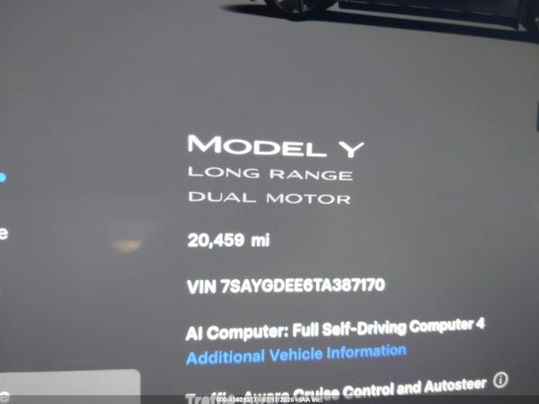 2026 TESLA MODEL Y
