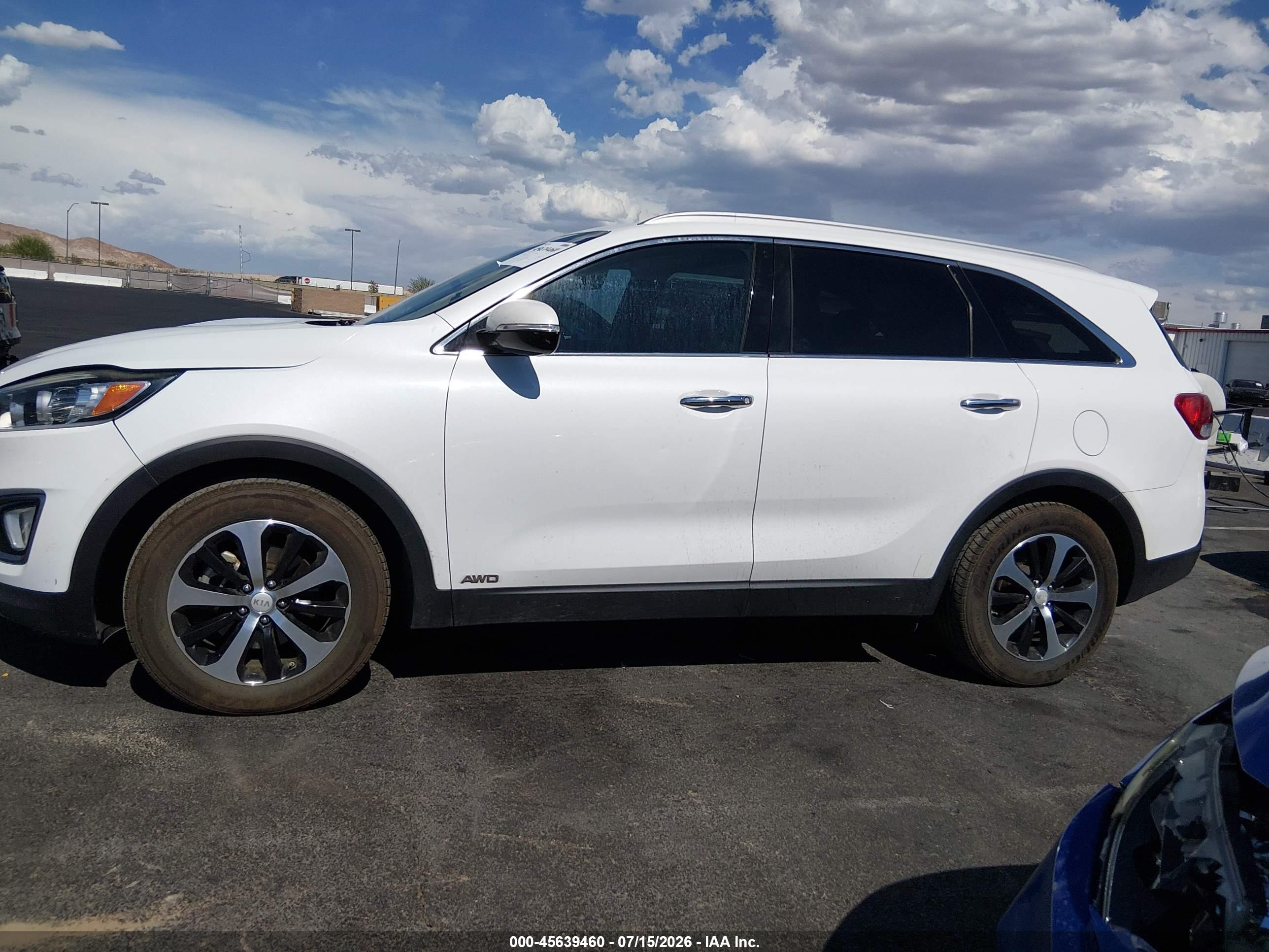 2016 KIA SORENTO 2.0T EX