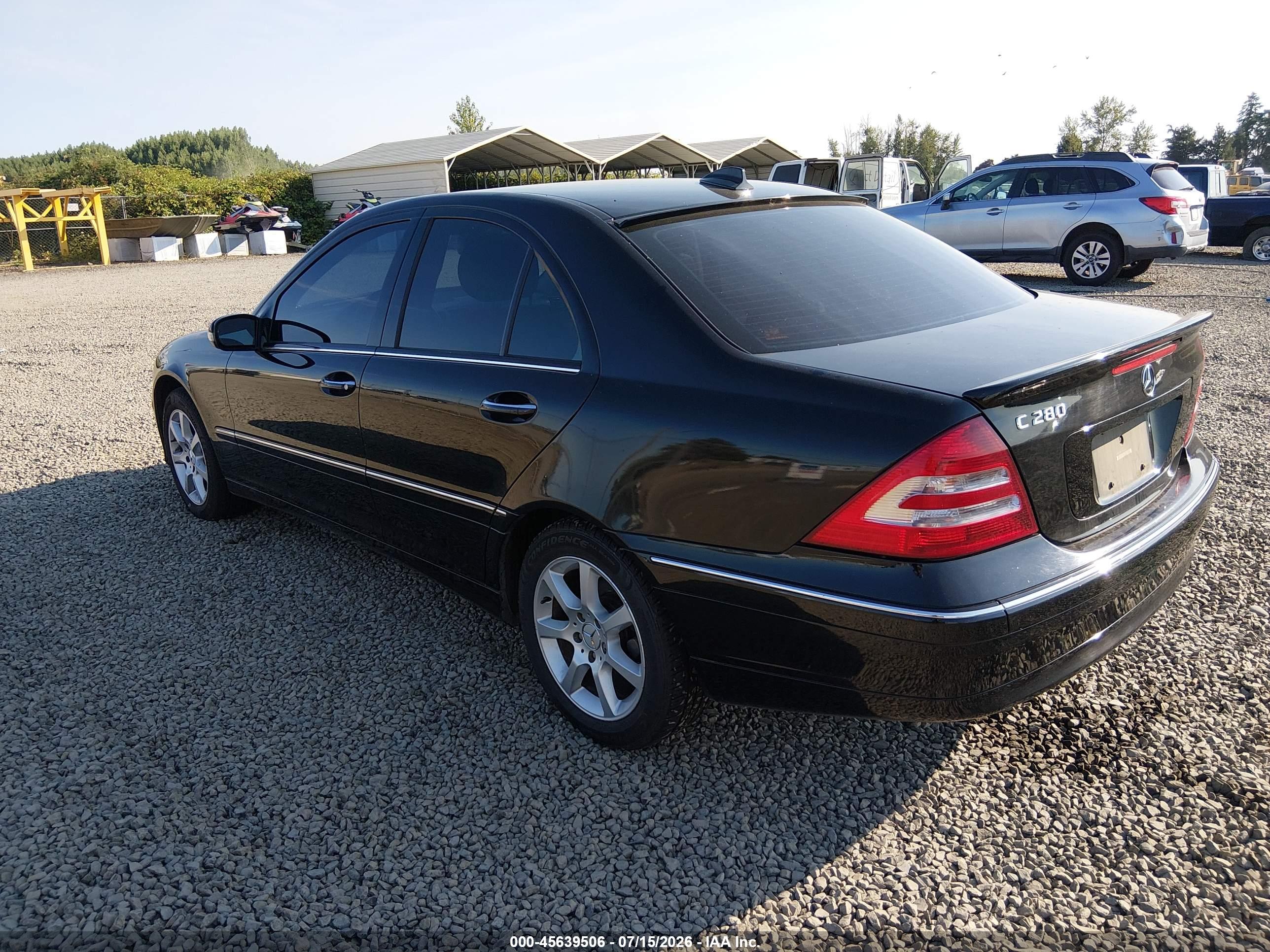 2007 MERCEDES-BENZ C 280 C280