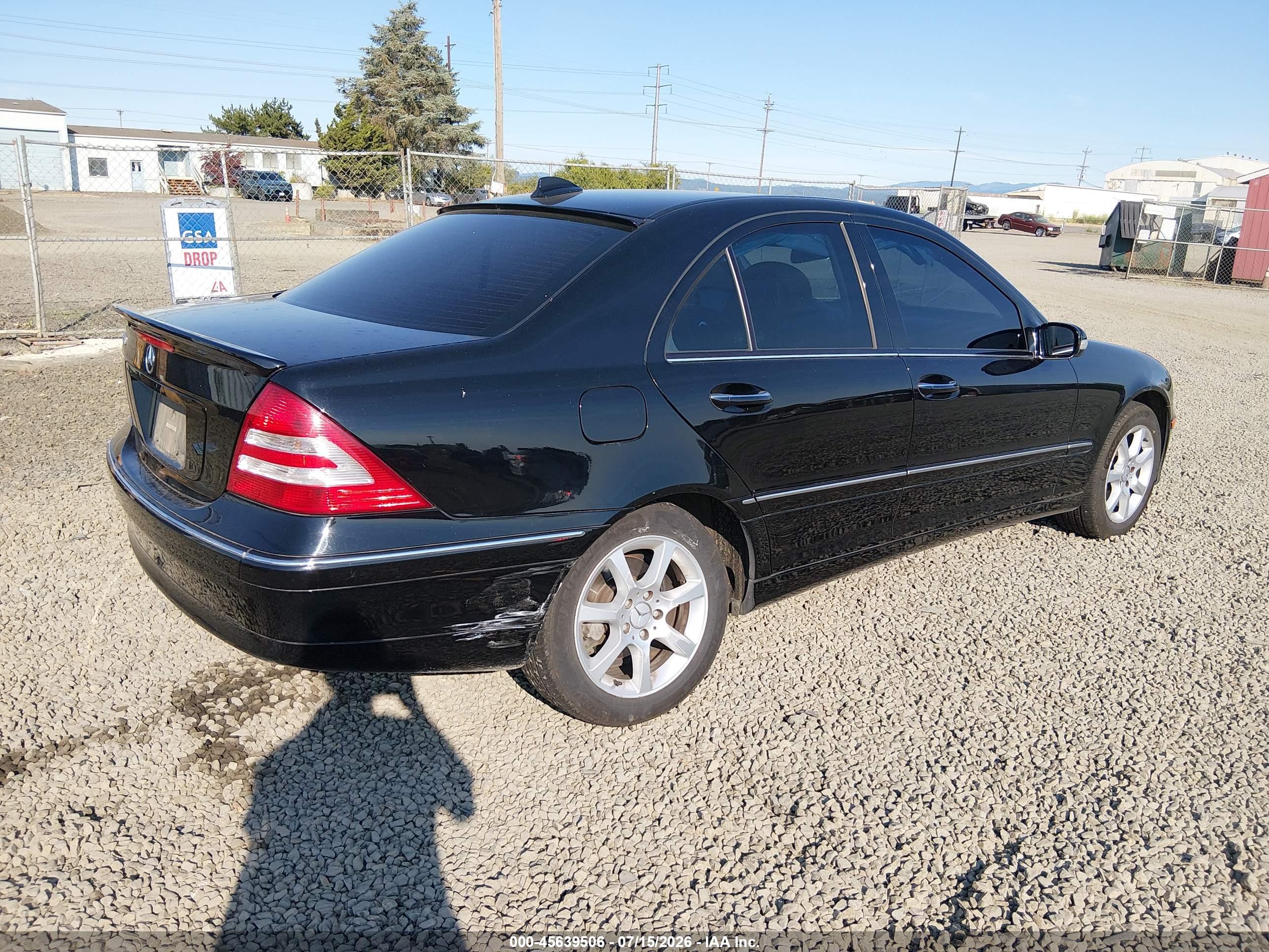 2007 MERCEDES-BENZ C 280 C280