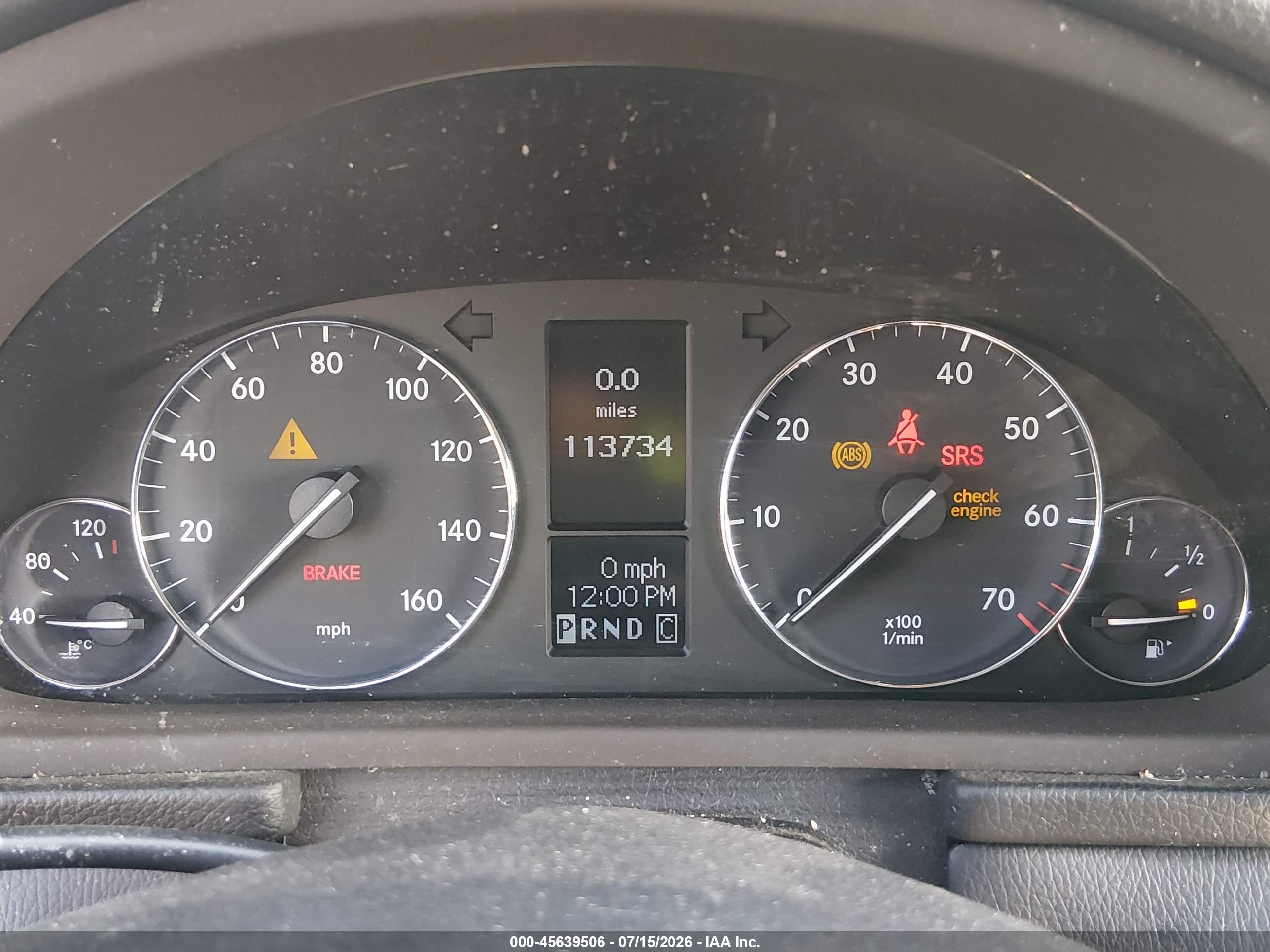 2007 MERCEDES-BENZ C 280 C280